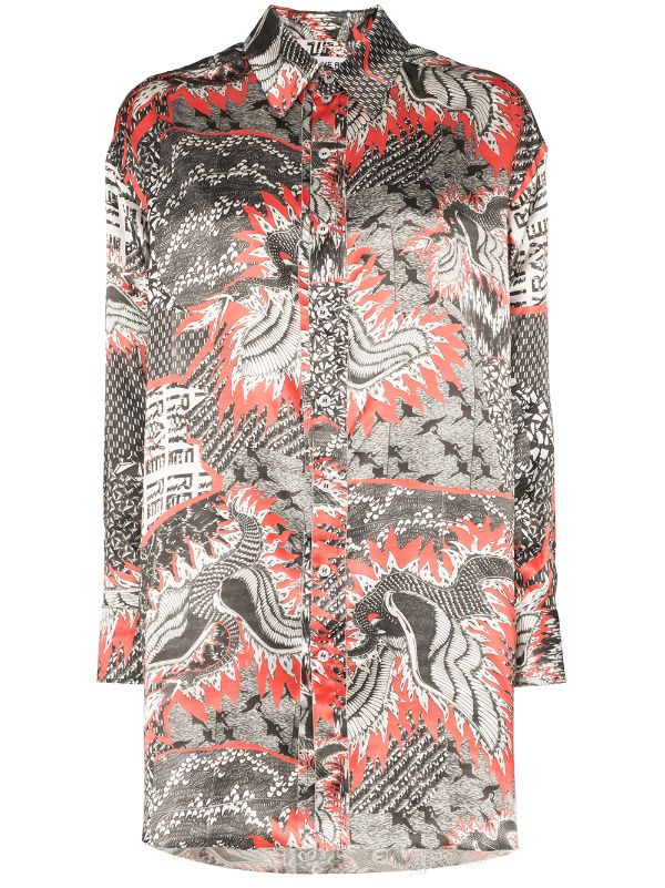 dragon print shirt