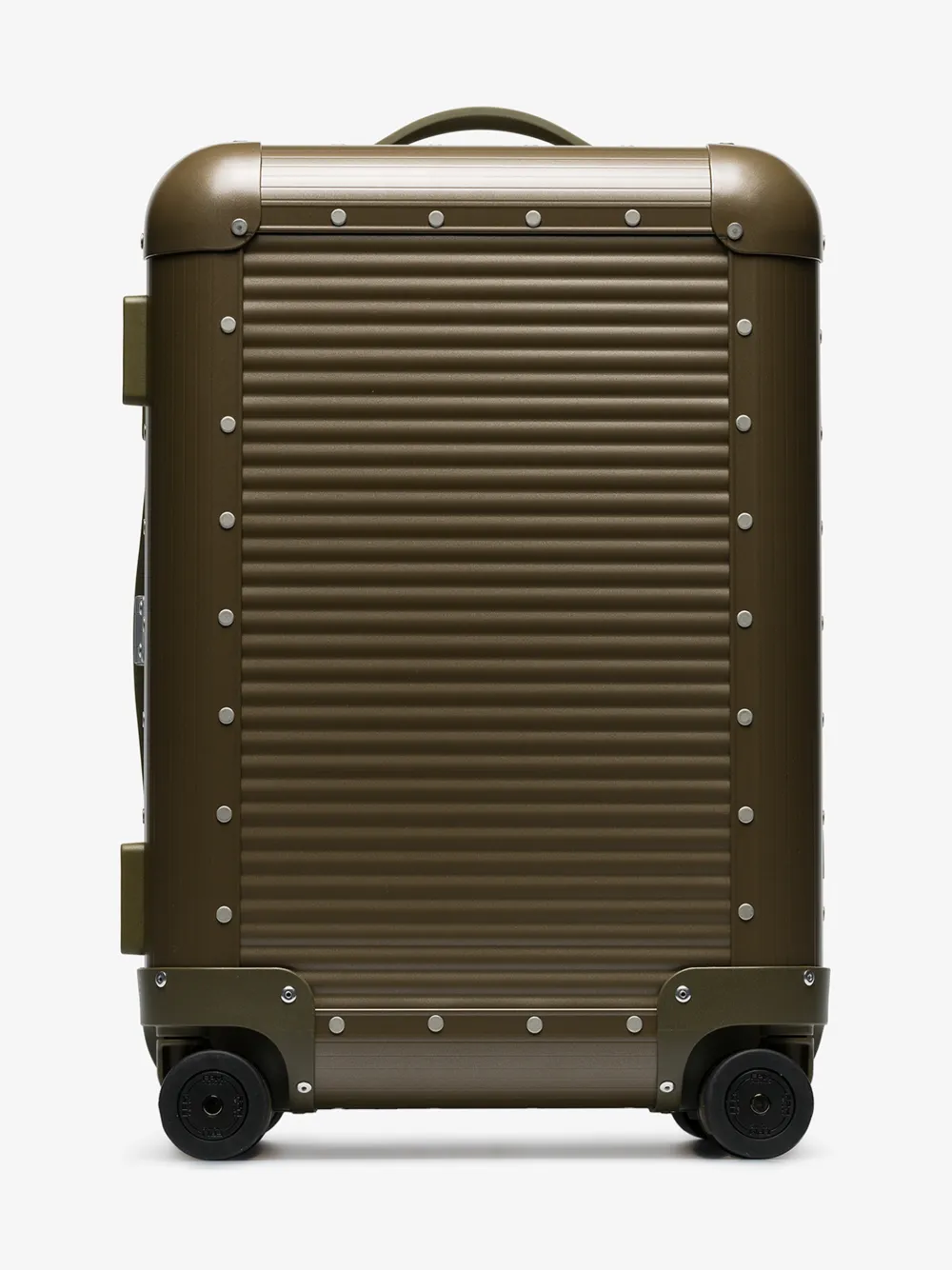 FPM - FABBRICA PELLETTERIE MILANO BY NICK WOOSTER GREEN BANK SPINNER 53 CABIN SUITCASE
