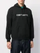 Carhartt WIP logo embroidered hoodie