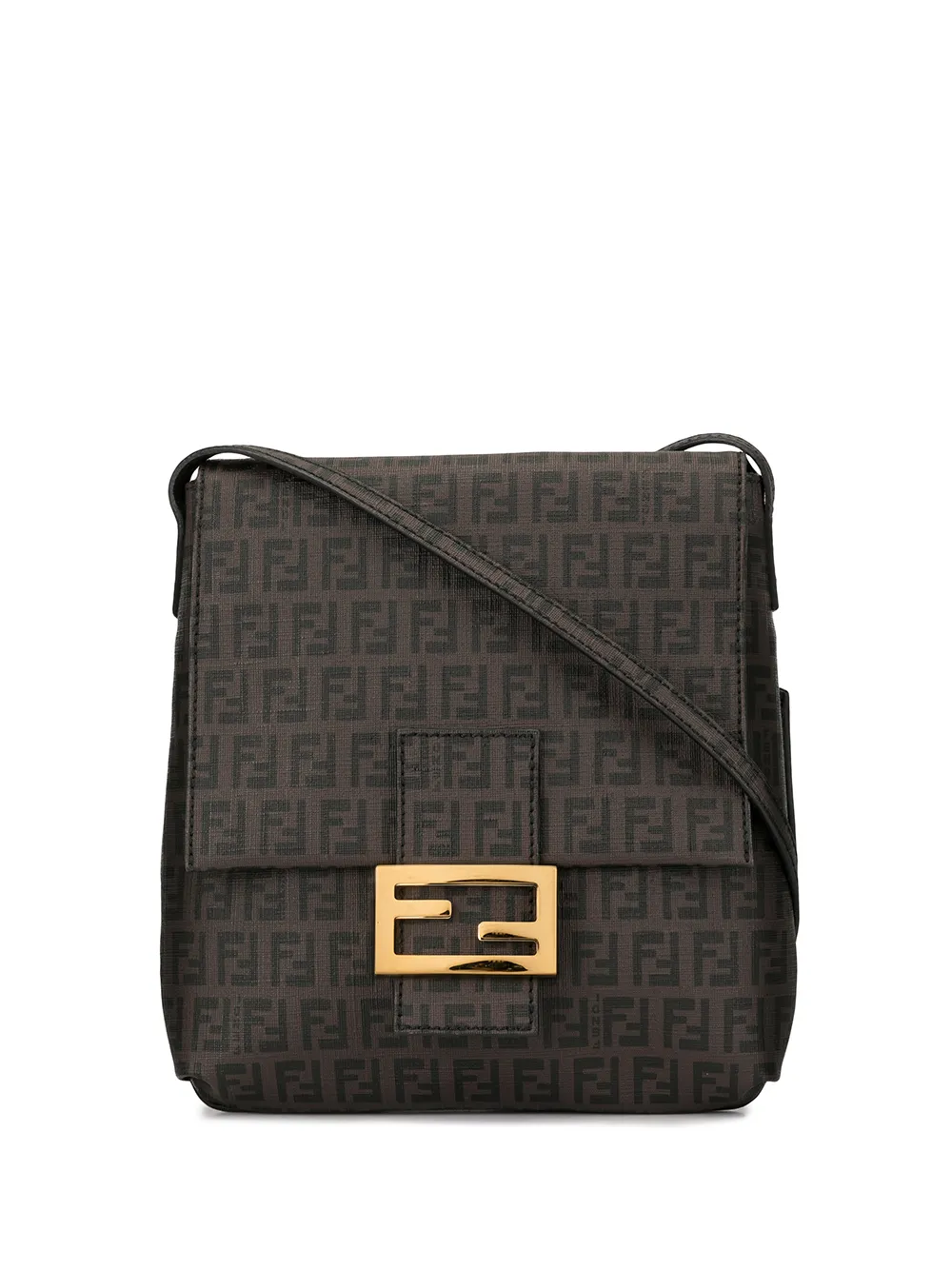 фото Fendi pre-owned сумка через плечо с узором zucca