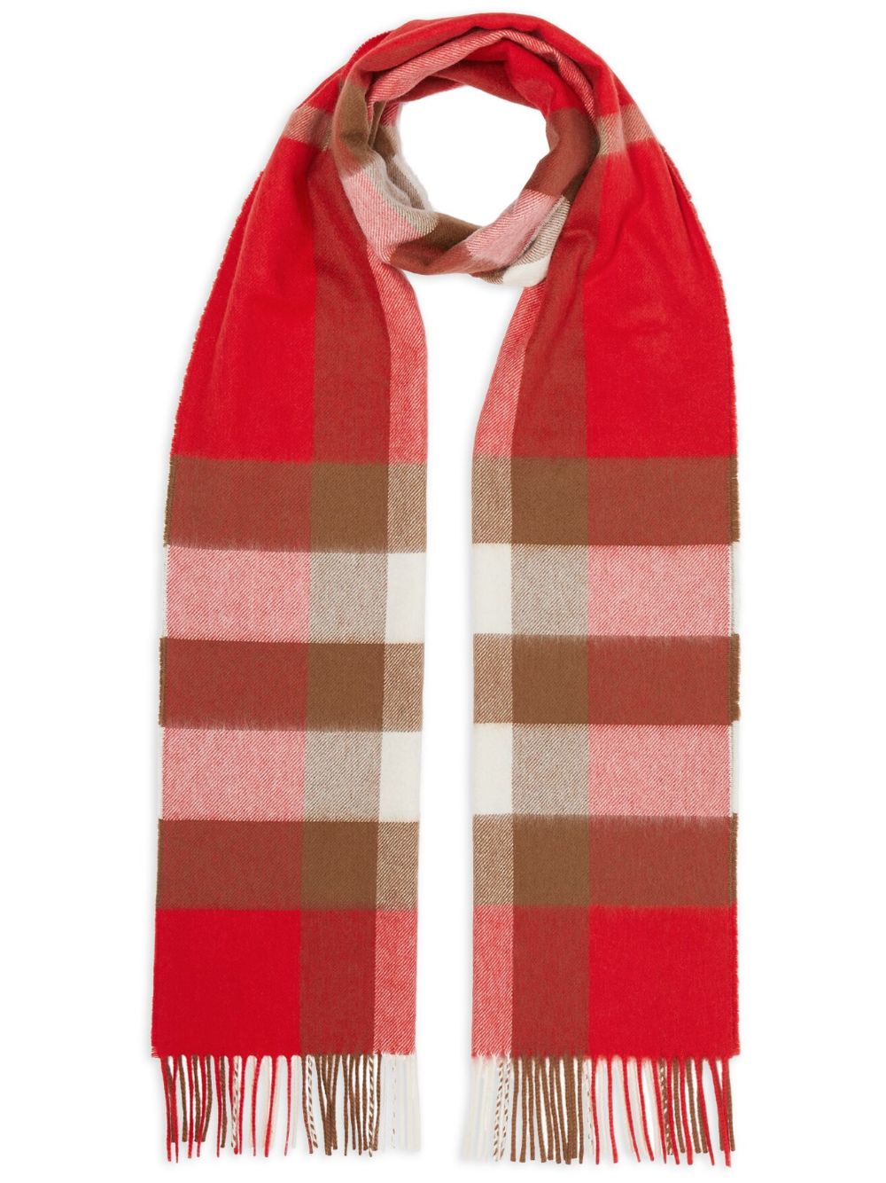 Burberry check cashmere scarf Men