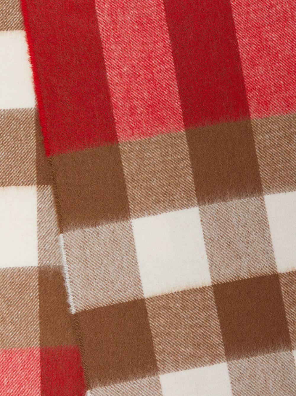 Burberry check cashmere scarf Men