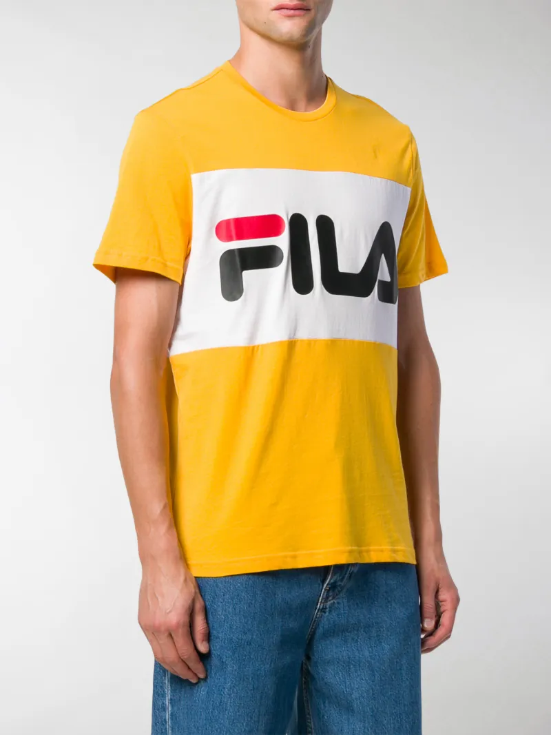 T shirt fila jaune Clearance