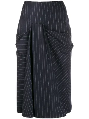 Alexander Mcqueen Asymmetric Draped Skirts For Women Farfetch