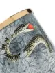 Fornasetti snake print waste paper bin (28cm)