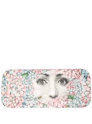 Fornasetti صينية مستطيلة مطبوعة 58 سم