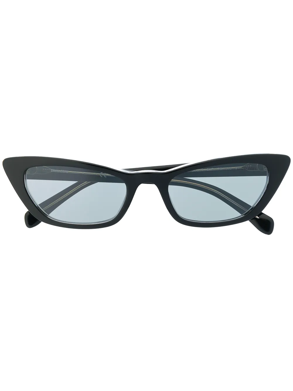 Miu Miu Eyewear солнцезащитные очки в оправе кошачий глаз
