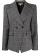 Image 1 of Michael Kors Collection fitted double-breasted blazer