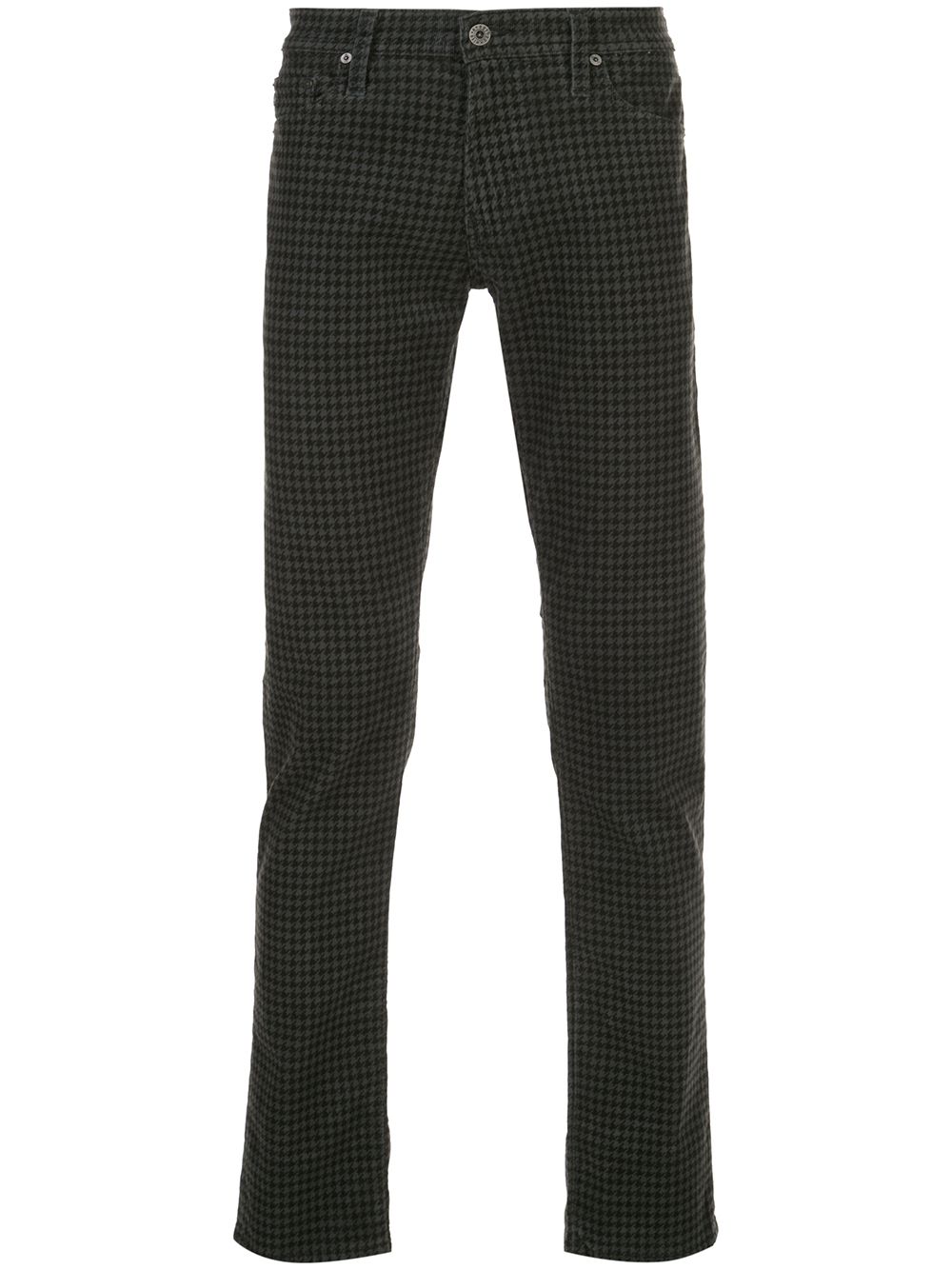 фото AG Jeans Tellis houndstooth slim-fit trousers