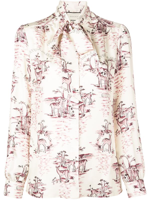 gucci deer shirt