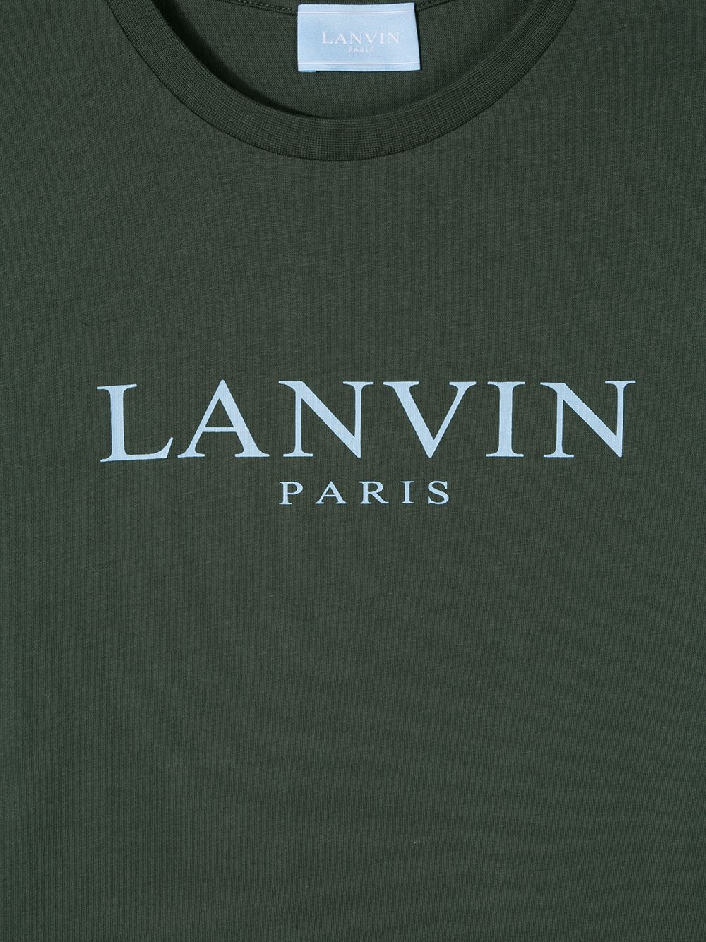 фото LANVIN Enfant футболка с логотипом