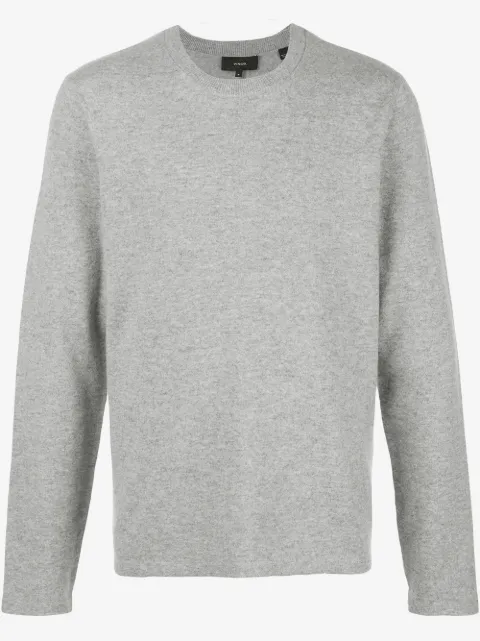 Vince long-sleeve fitted sweater