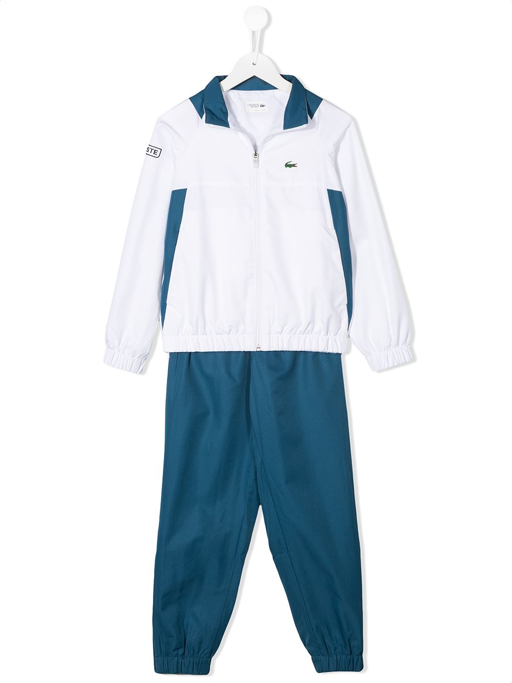 фото Lacoste kids спортивный костюм в стиле колор-блок с логотипом