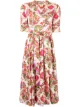 Image 1 of Hermès pre-owned floral wrap dress