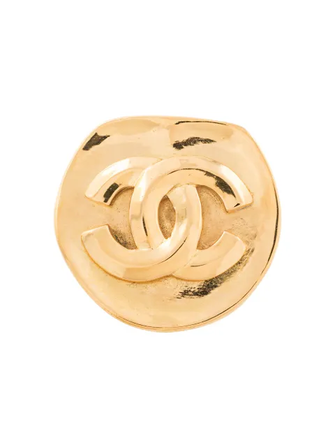 CHANEL Pre-Owned 1996 CC logo brooch