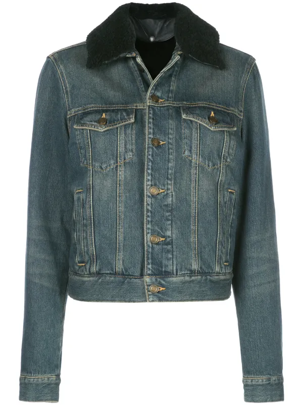 jean jacket sheepskin lining
