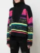 Alanui distressed striped jumper