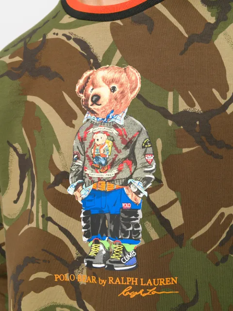 camo polo bear sweater