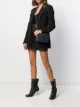 الصورة 2 من Saint Laurent محفظة بتأثير مجعد وسلسلة