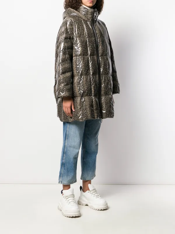 ジャケット・アウター IENKI IENKI Long Quilted Poncho Ienki Ienki パデッドジャケット | ブラウン | FARFETCH JP