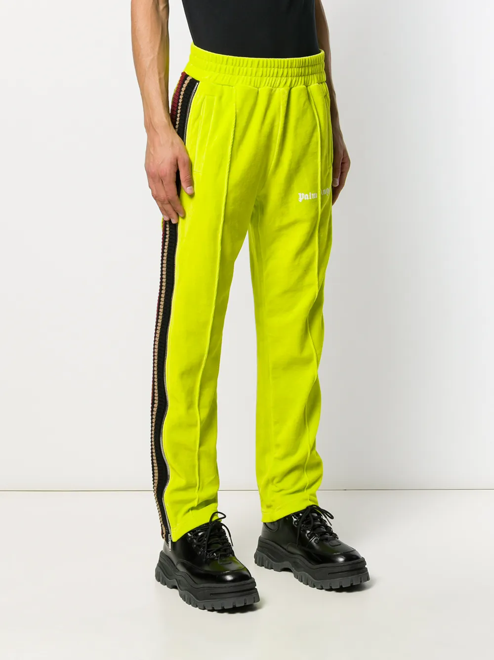Palm Angels Trainingsbroek met zijstreep Groen