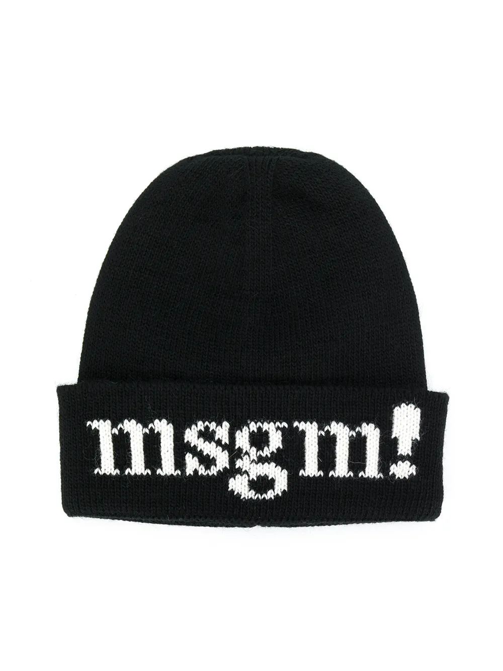 Msgm Kids трикотажная шапка с логотипом Msgm Kids трикотажная шапка с логотипом