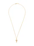 Emanuele Bicocchi wing & cross pendant - Gold