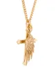Emanuele Bicocchi wing & cross pendant