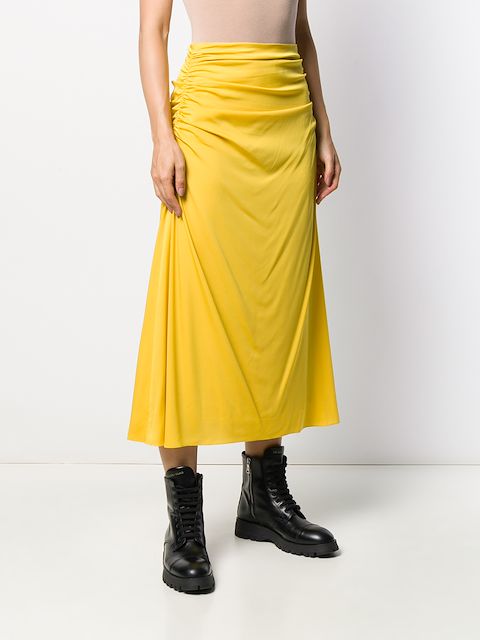 theory twisted rib skirt
