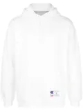 Supreme x Champion logo outline hoodie - White