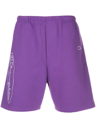 champion x supreme shorts