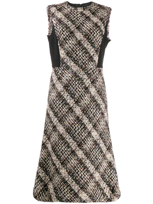 tory burch tweed sweater dress