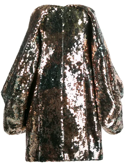 Halpern sequinned mini dress