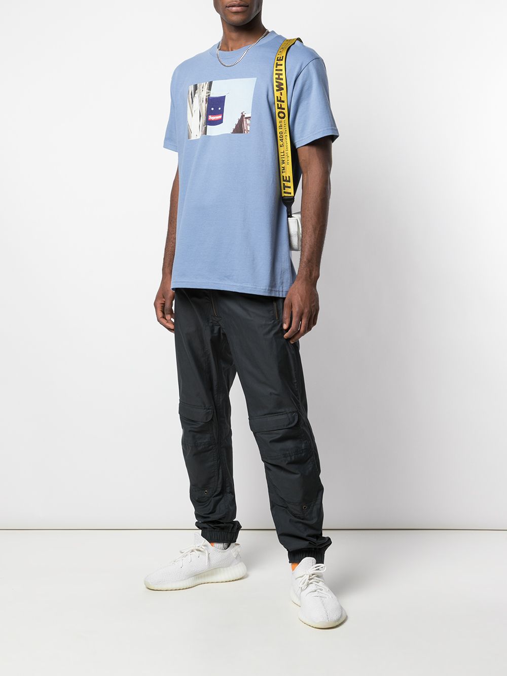 фото Supreme Banner Print T-shirt