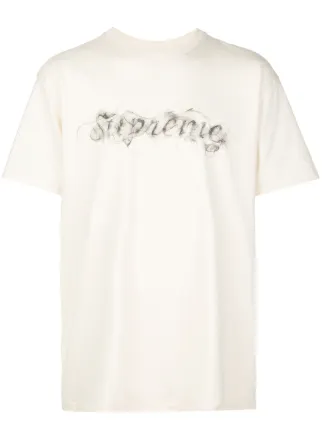 Supreme smoke shop tee white