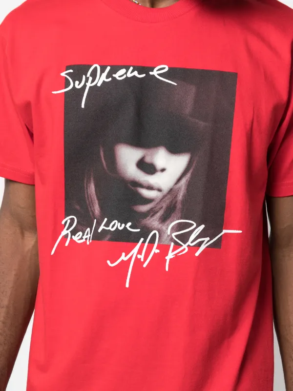 Supreme Mary J. Blige Print T-shirt - Farfetch