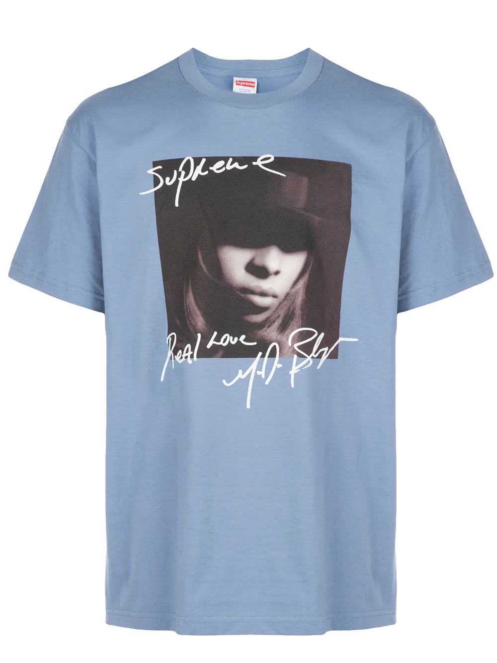 Supreme Mary J. Blige T-shirt In Blue | ModeSens