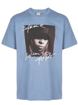 Supreme Mary J. Blige Crew Neck T shirt Farfetch