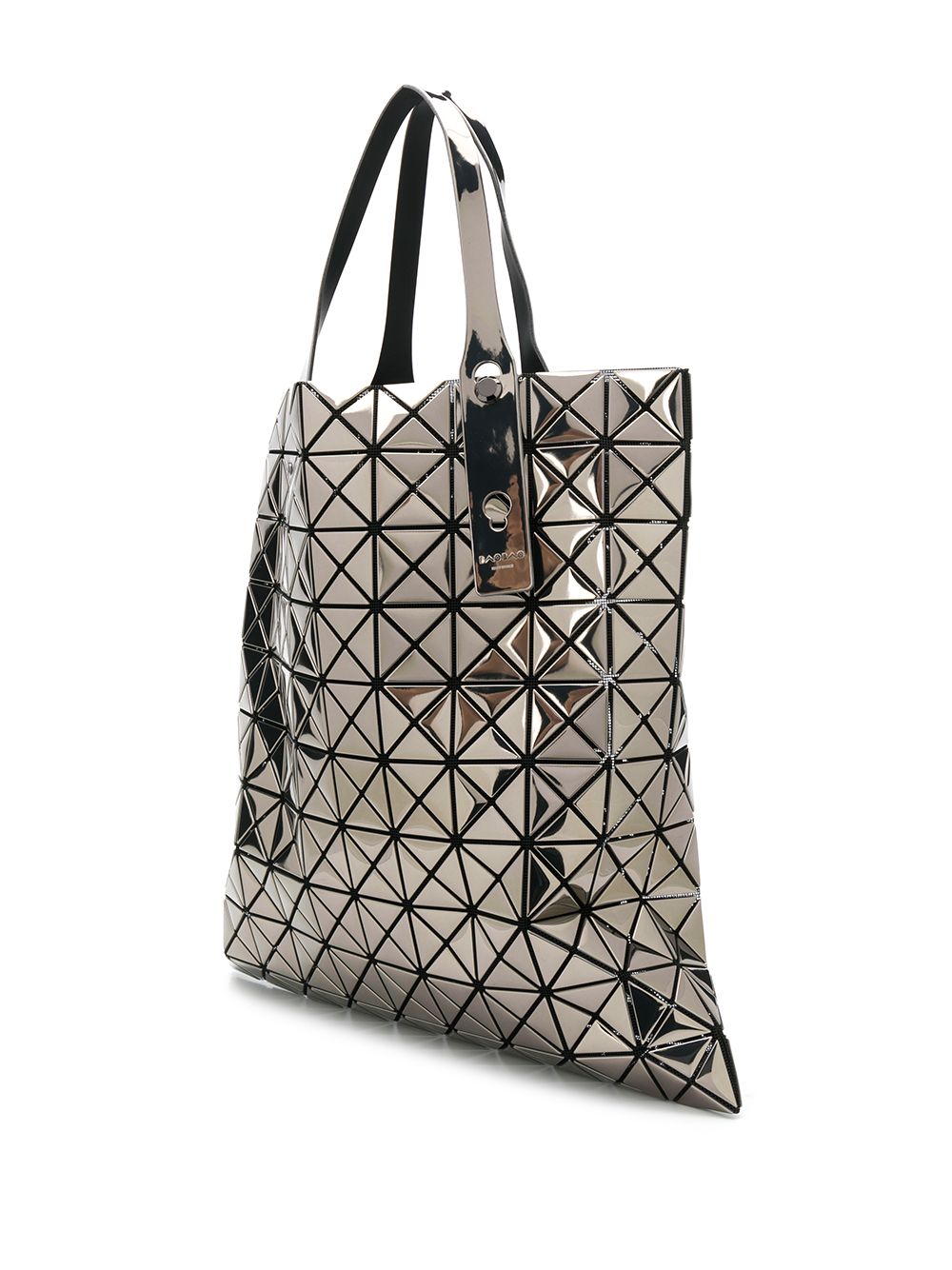 фото Bao bao issey miyake сумка-тоут prism с эффектом металлик