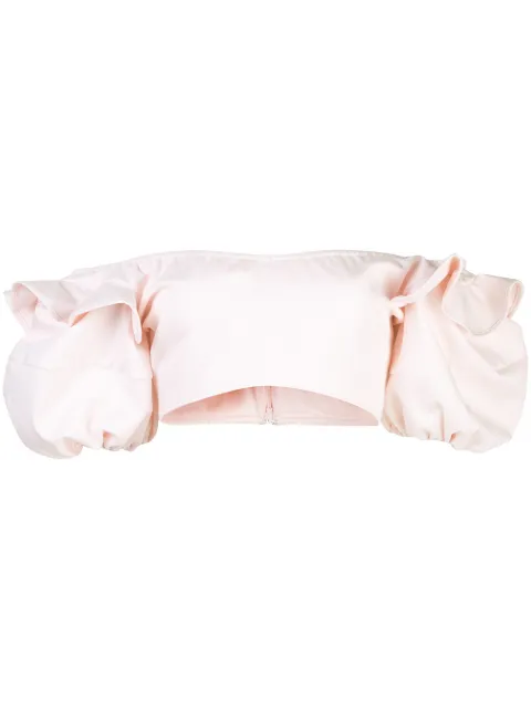 Ellery Hilaria cotton cropped top