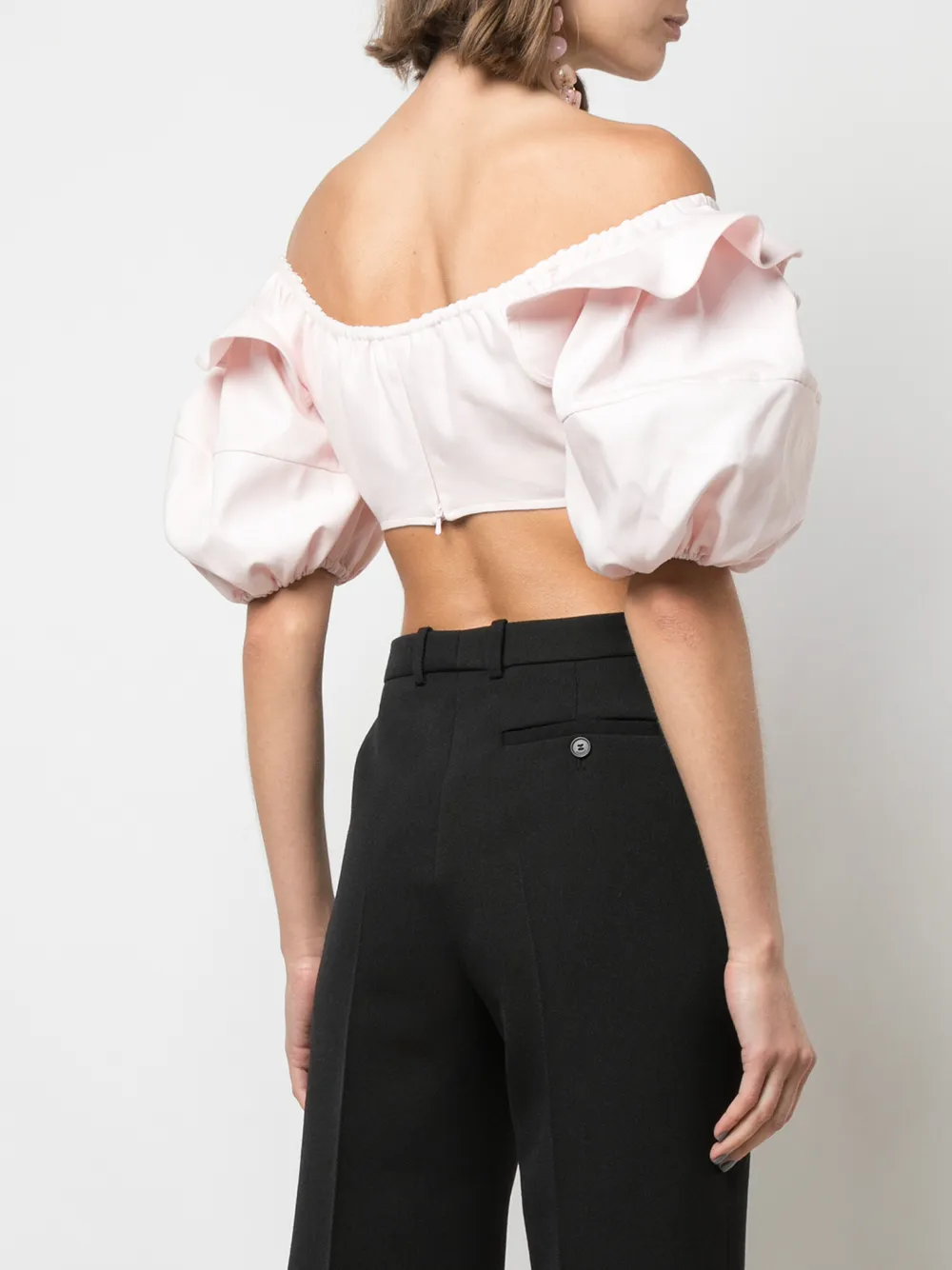 Ellery Cropped top Roze
