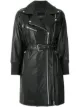 Image 1 of À La Garçonne + Kalline elongated leather jacket