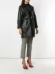 À La Garçonne + Kalline elongated leather jacket