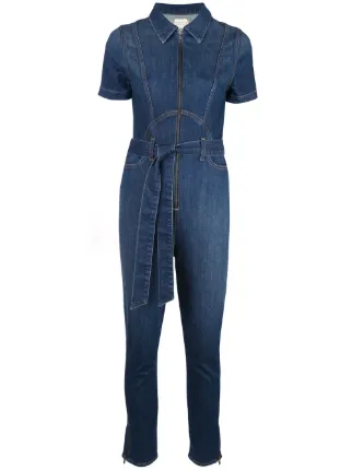 h and m denim jumpsuit