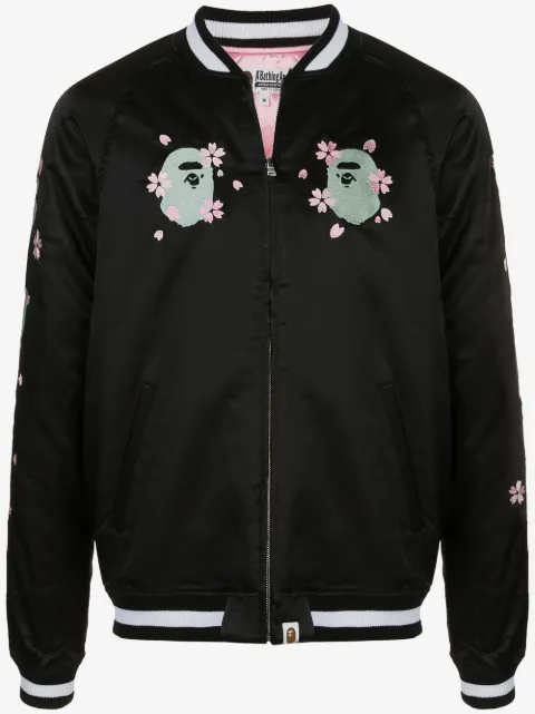 A BATHING APE® Sakura Souvenir jacket