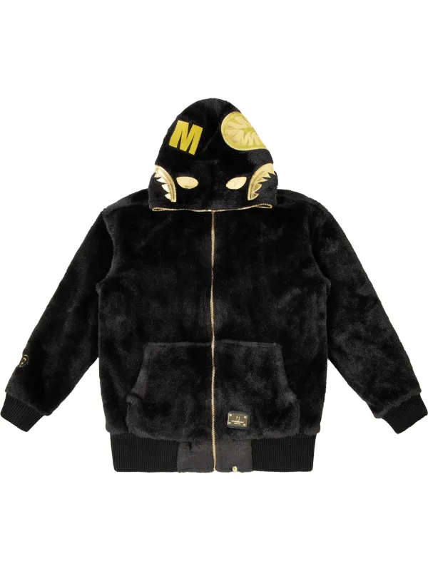 Bape black shark hoodie best sale