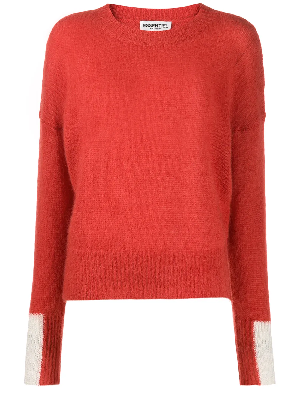 Essentiel Antwerp трикотажный свитер с круглым вырезом Essentiel Antwerp трикотажный свитер с круглым вырезом