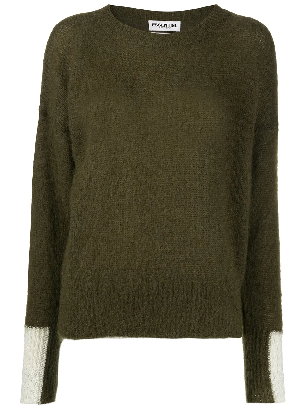 Essentiel Antwerp трикотажный свитер с круглым вырезом Essentiel Antwerp трикотажный свитер с круглым вырезом