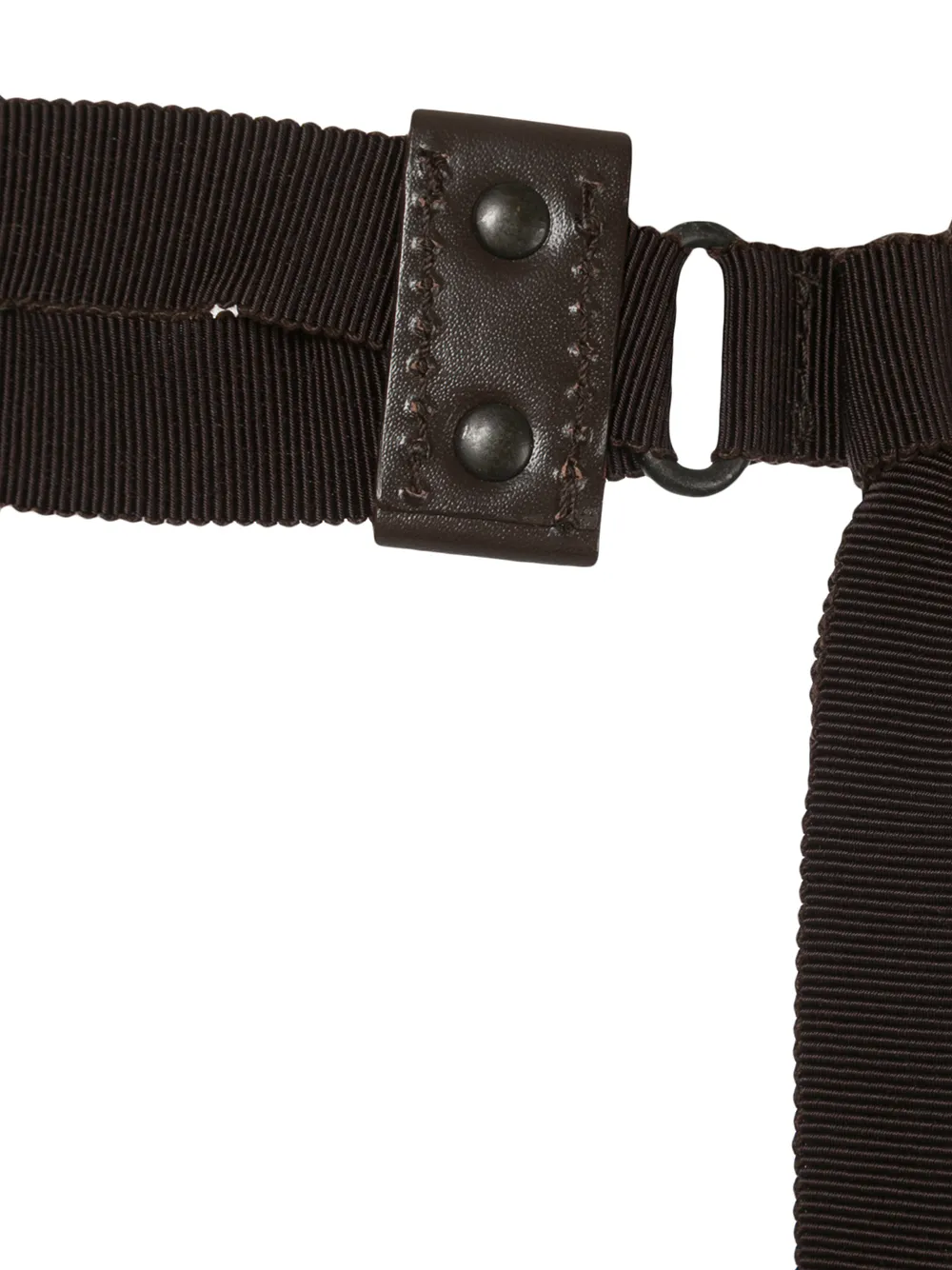 Gucci Pre-Owned Riem met bandjes - Bruin