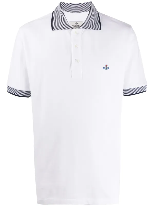 vivienne westwood polo shirt white